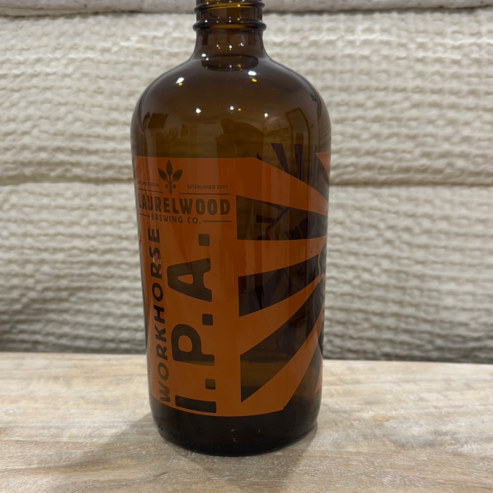 Laurelwood Brewing Co. Workhorse IPA Bottle